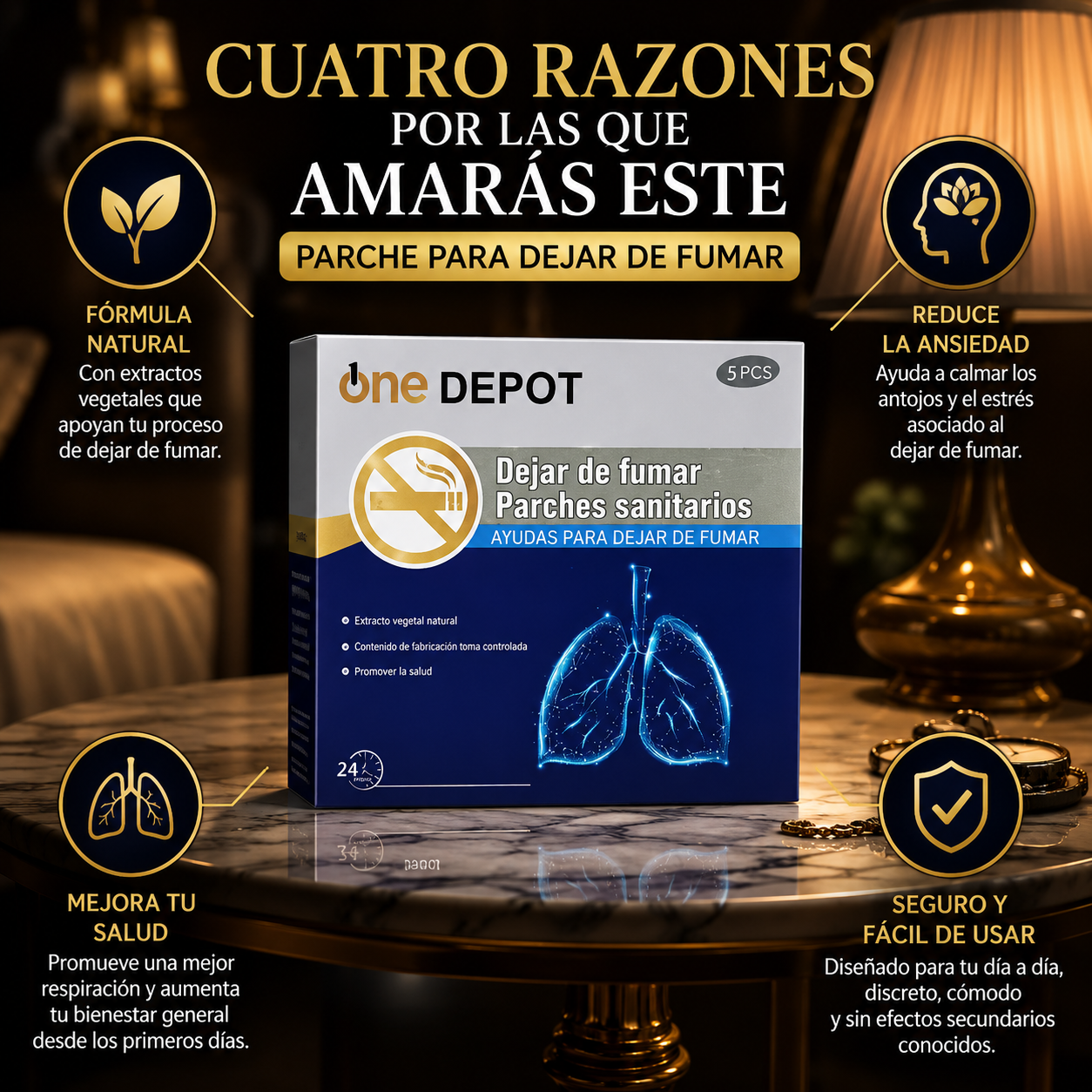 SmokeFree™ — El parche que sí funciona para dejar de fumar