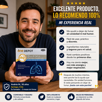 SmokeFree™ — El parche que sí funciona para dejar de fumar